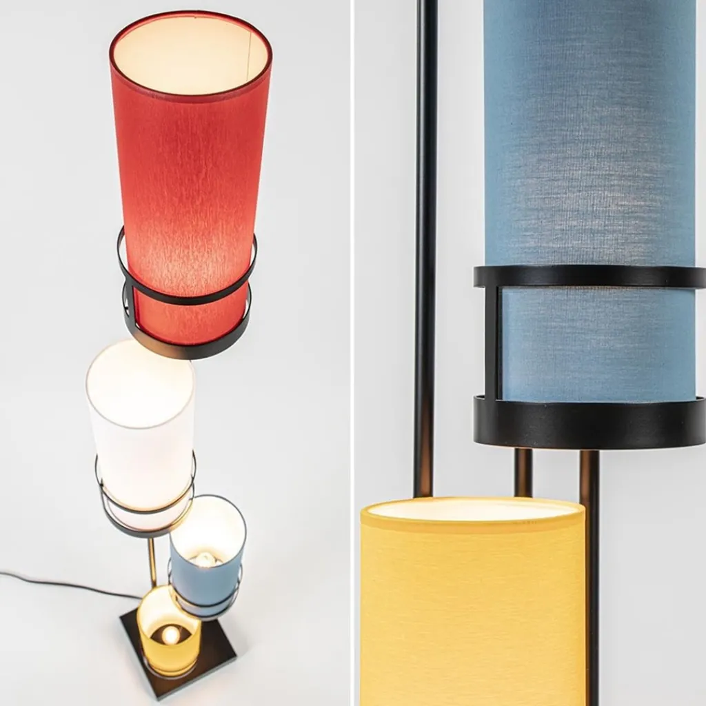 Vloerlamp Sixtyfour 4l multicolor>Straluma Clearance