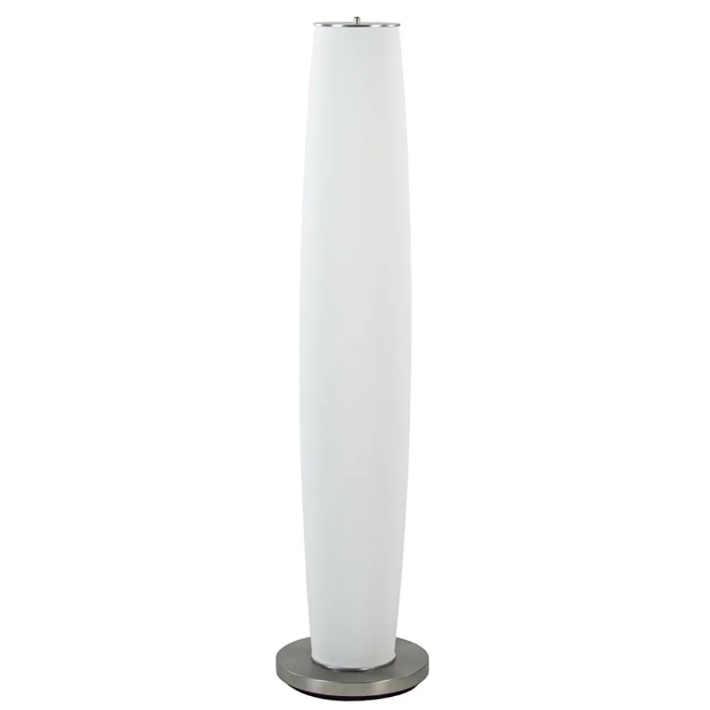 Vloerlamp Terra nikkel/wit glas dtw>Straluma Cheap