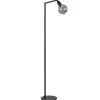 Vloerlamp Tube zwart basic met verstelbare pendel>Straluma Outlet