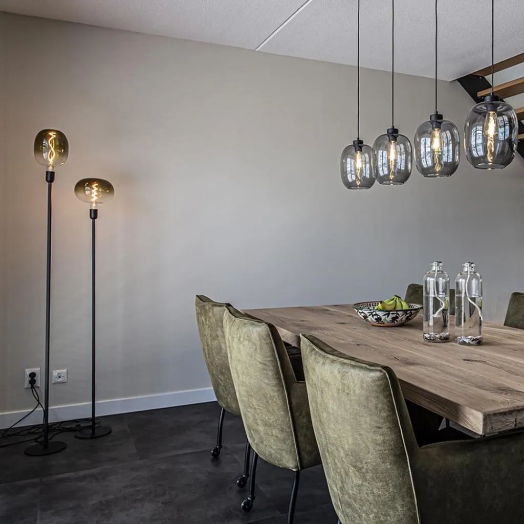 Vloerlamp Tube zwart 160cm>Straluma Best Sale