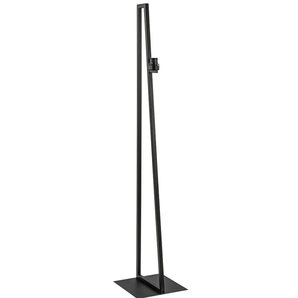Vloerlamp/lampvoet mat zwart excl. kap>Straluma Fashion