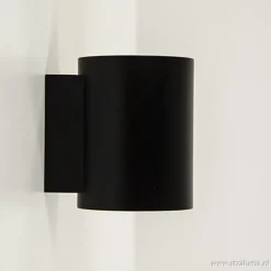 Wandlamp cilinder zwart/goud>Straluma Discount