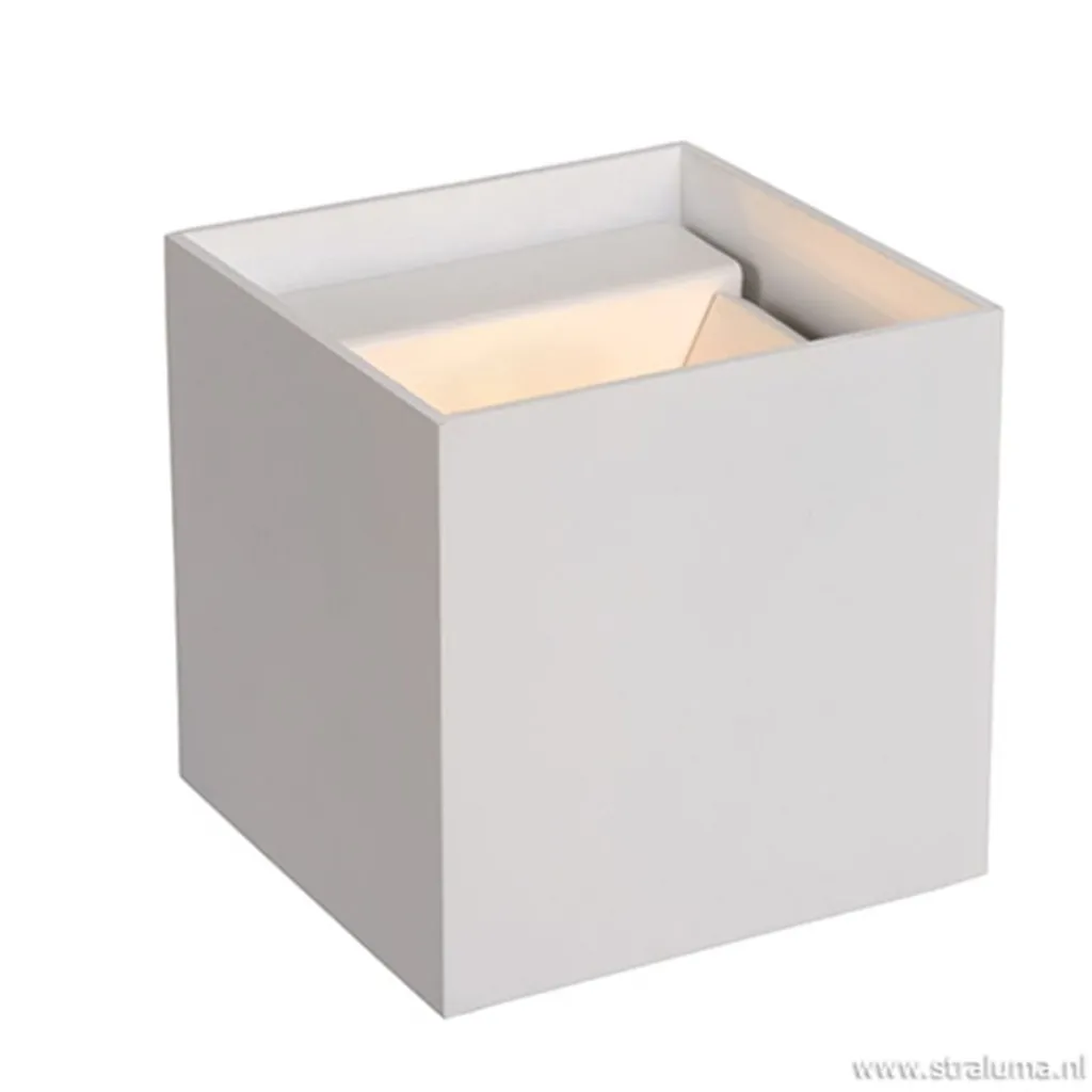 Wandlamp kubus wit verstelbaar incl. led>Straluma Cheap