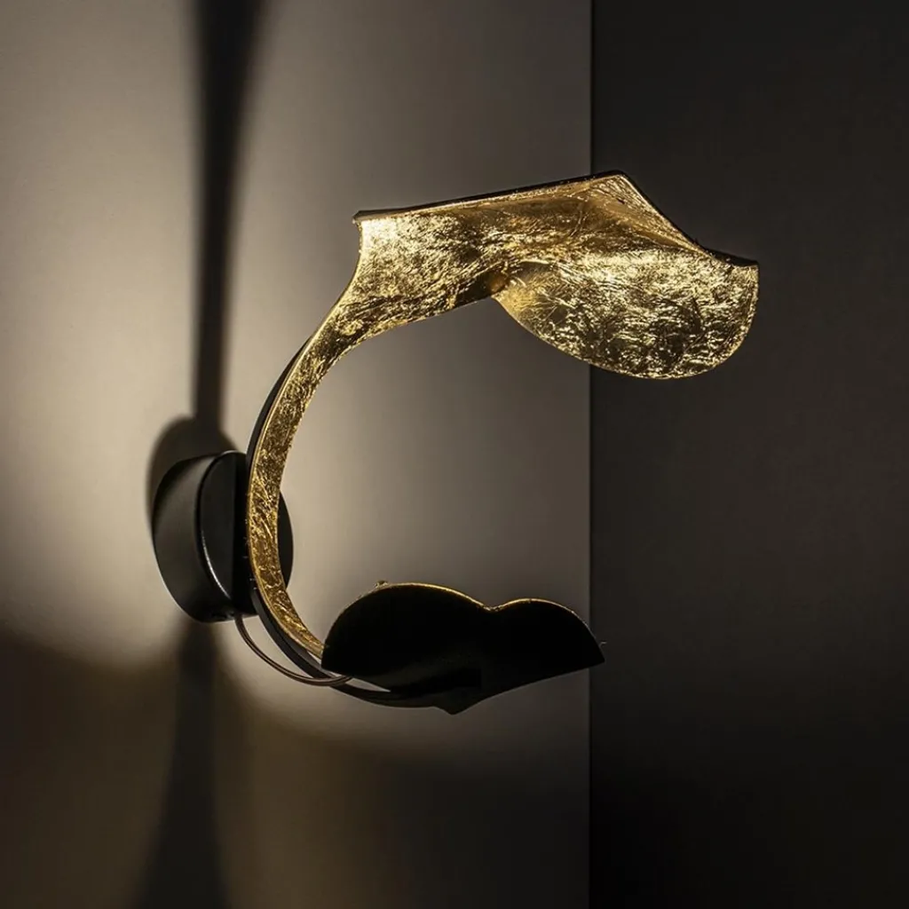 Wandlamp Le Gigine zwart/goldleaf 2700k>Straluma Best Sale
