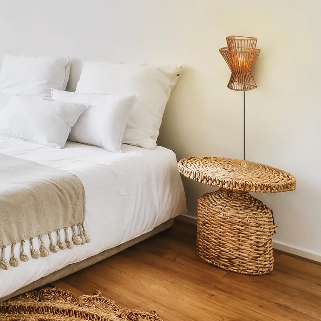 Wandlamp papier naturel met mat goud>Straluma Cheap