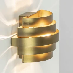 Wandlamp Scudo brass 20cm>Straluma Discount