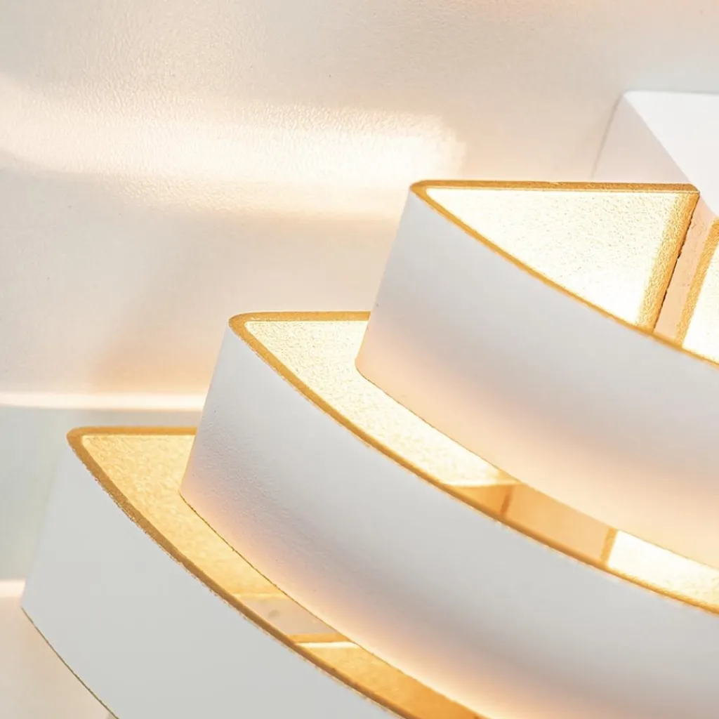 Wandlamp Scudo klein wit/goud>Straluma Store