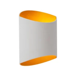 Wandlamp up+down wit met goud G9>Straluma Best Sale