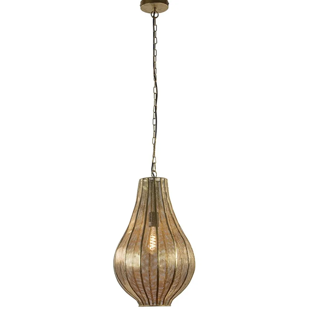 XL Light & Living druppel hanglamp goud oosters Micha>Straluma Clearance