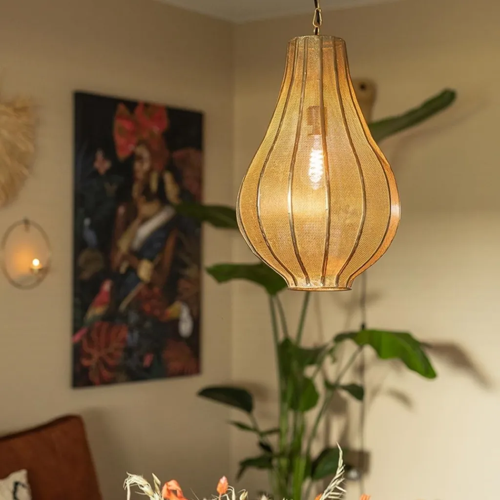 XL Light & Living druppel hanglamp goud oosters Micha>Straluma Clearance