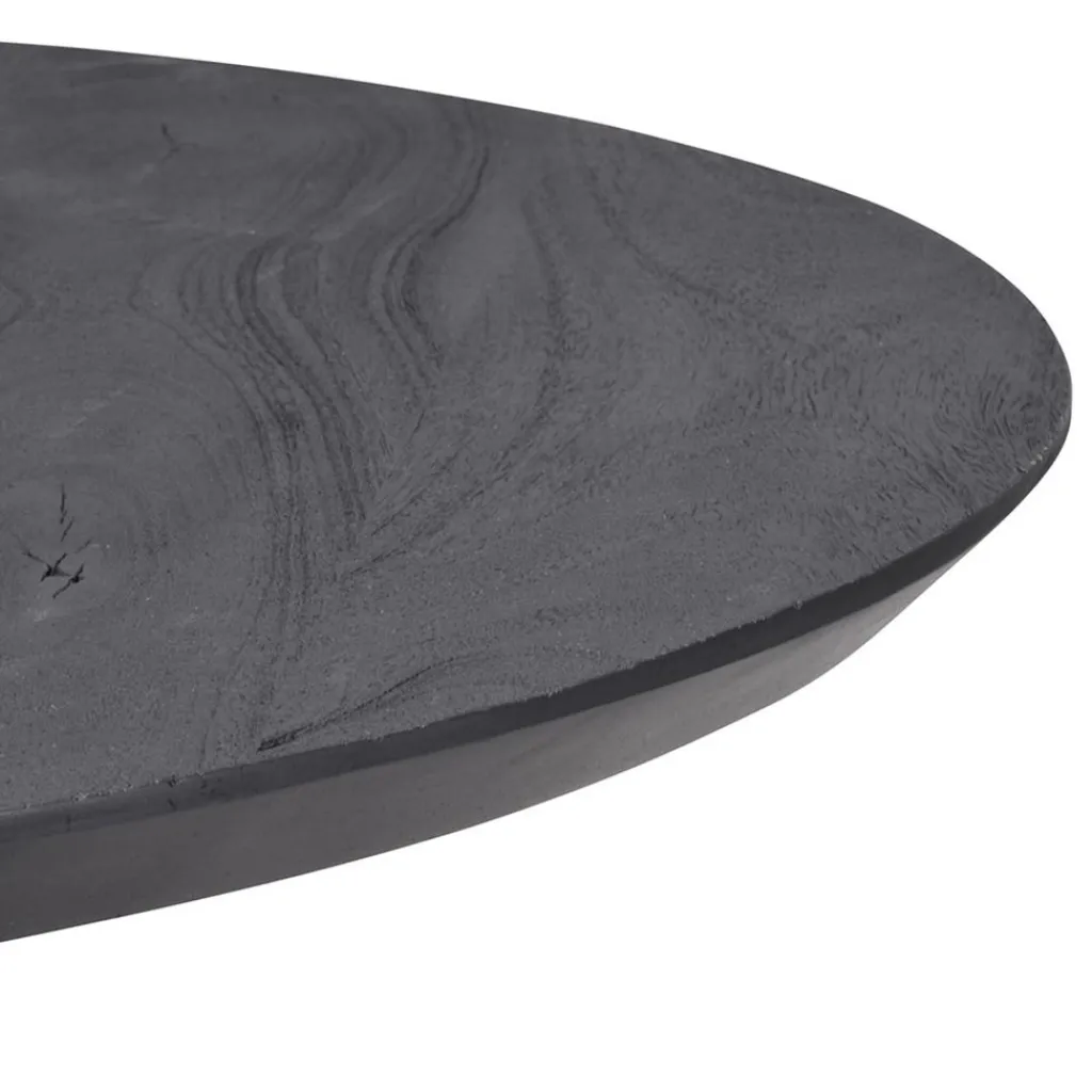 Zwart houten bartafel Ø80x105 cm>Straluma Fashion