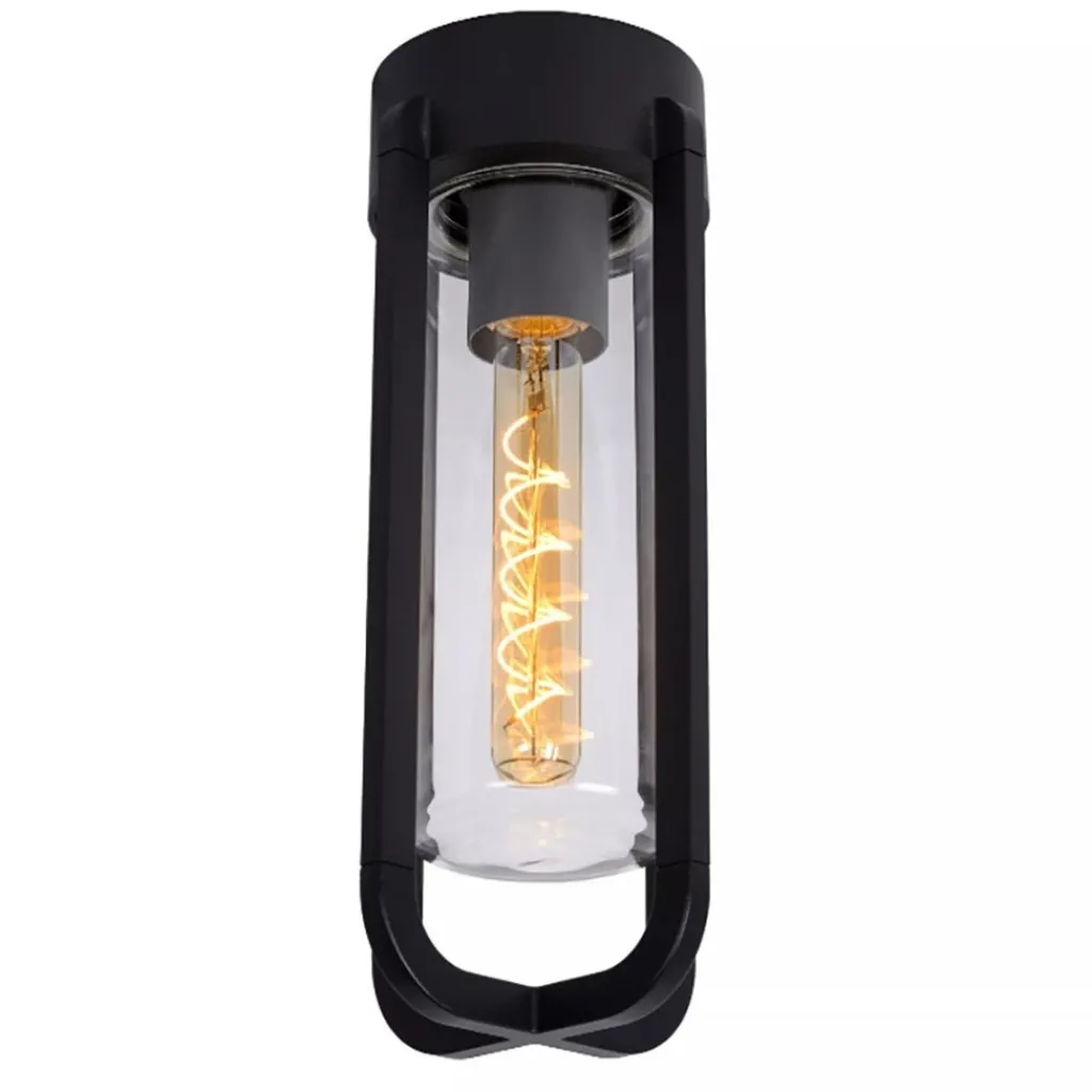 Zwarte buitenlamp plafond IP44>Straluma Outlet