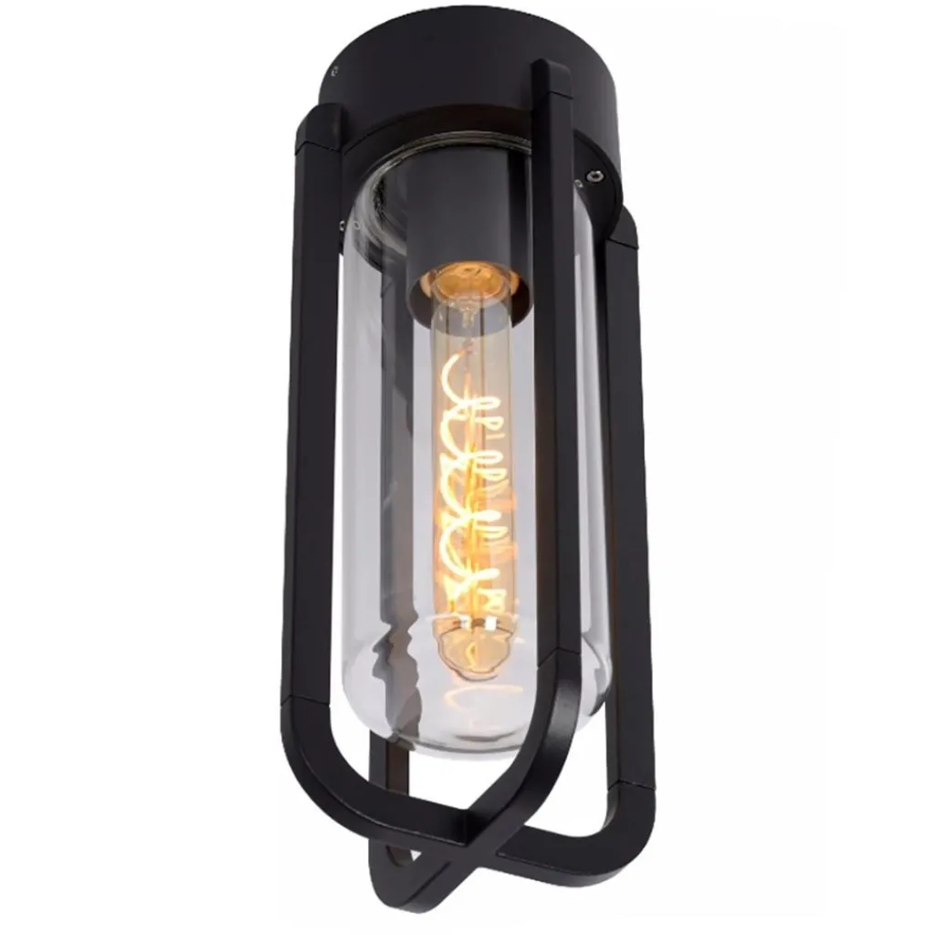 Zwarte buitenlamp plafond IP44>Straluma Outlet
