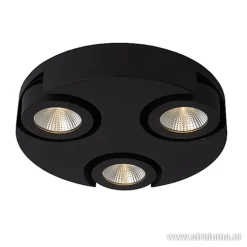Zwarte design plafondlamp LED>Straluma Best Sale