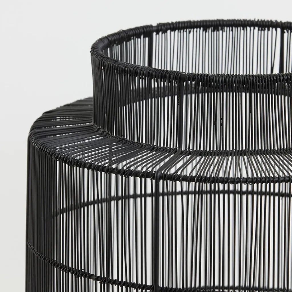 Zwarte draad tafellamp met brons>Straluma Cheap