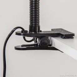 Zwarte klemlamp/leeslamp voor bureau><noscript><img width=