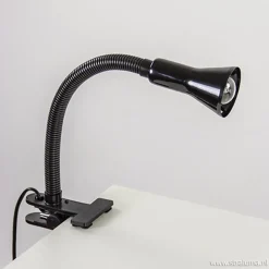 Zwarte klemlamp/leeslamp voor bureau><noscript><img width=